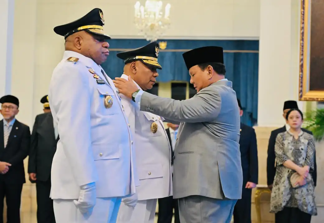 Prabowo Lantik Gubernur Papua: Babak Baru di Bumi Cenderawasih